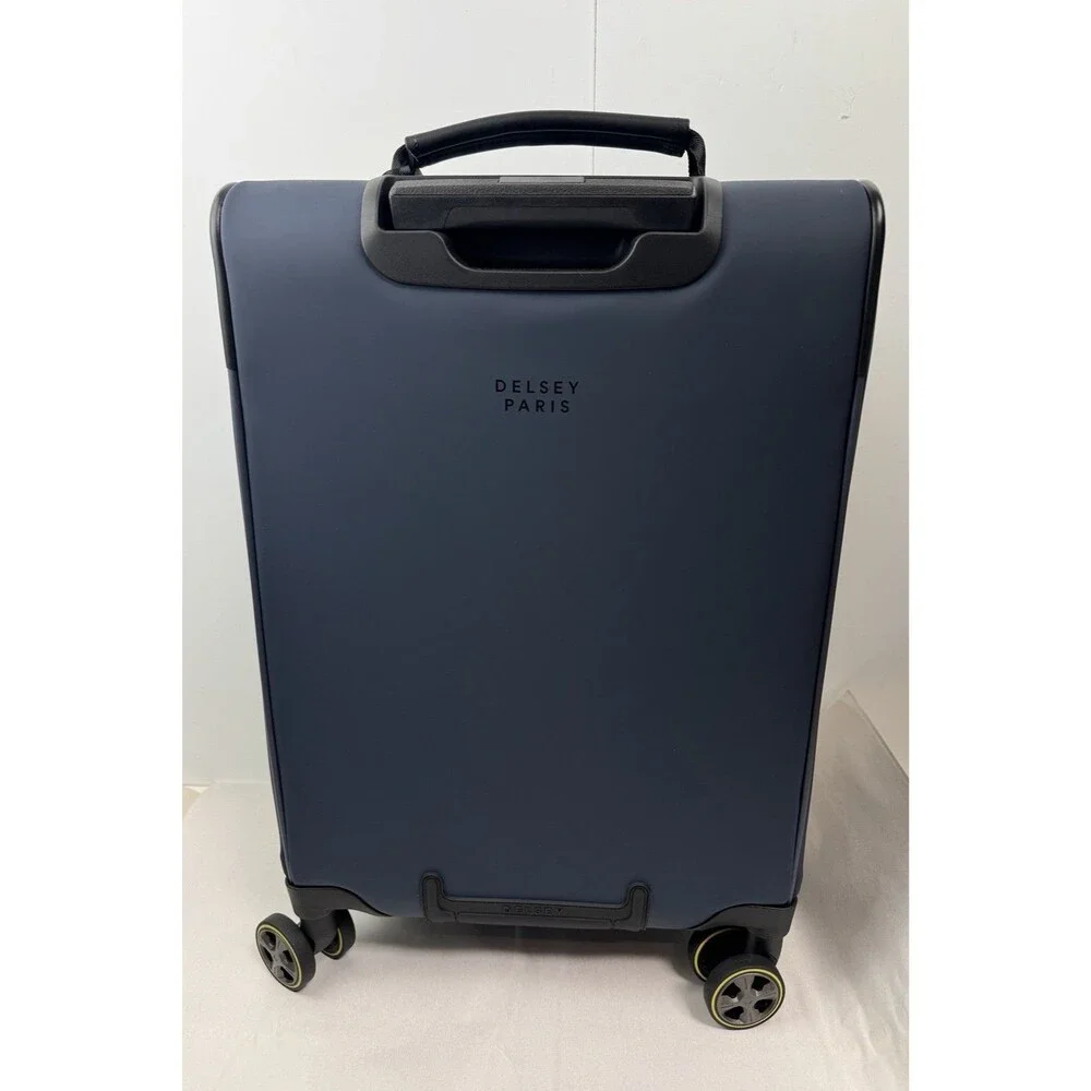 Delsey Paris Turenne Soft Expandable Carry On Spinner Suitcase Luggage